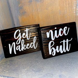 Funny bathroom signs